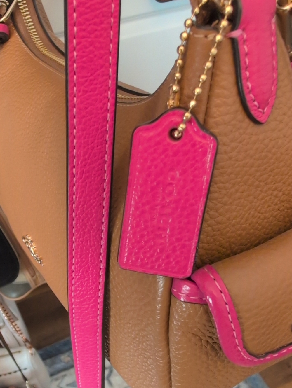 Coach Pennie Penny Shoulder Bag 25 - Picture 6 of 7